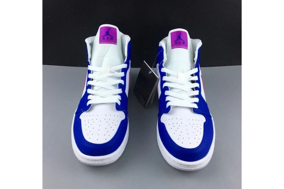 554724-451 1 ROYAL MID HYPER 554724-451 VIOLET-WHITE JORDAN AIR HYPER 0824